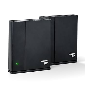 ELECOM WiFi6 無線LANルーター 2402MbpsLANケーブル付き elecom_4549550238090